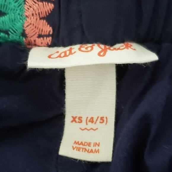 2 FOR $5 SALE Girl's Cat & Jack Navy Embroidered Skirt Size XS (4/5) - Picture 7 of 10